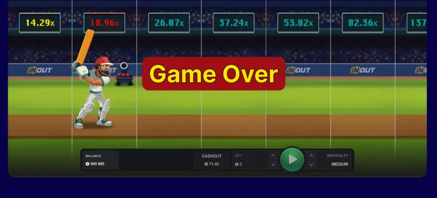 Cricket road game online